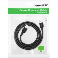 Дата кабель USB 2.0 AM/AM 2.0m US102 black Ugreen (10311) - Фото