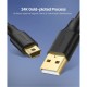 Дата кабель USB 2.0 AM to Mini 5P 0.5m black UGREEN (10354)