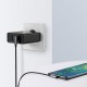Дата кабель USB 2.0 AM to USB-C 2.0m 3A 90° corner US176 black Ugreen (20857)