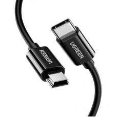 Дата кабель USB-C 2.0 AM to Mini 5P 1.0m US242 black Ugreen (50445) - Фото