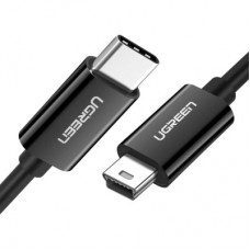 Дата кабель USB-C 2.0 AM to Mini 5P 1.0m US242 black Ugreen (50445) - Фото