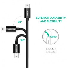 Дата кабель USB-C 2.0 AM to Mini 5P 1.0m US242 black Ugreen (50445) - Фото