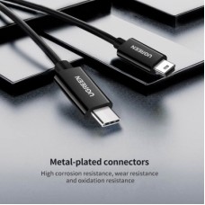 Дата кабель USB-C 2.0 AM to Mini 5P 1.0m US242 black Ugreen (50445) - Фото