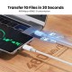 Дата кабель USB-C to USB-C 0.5m 3A 60W US264 white Ugreen (60517)