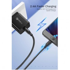 Дата кабель USB 2.0 AM to Micro 5P 3.0m 2A US289 black Ugreen (60827) - Фото