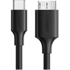 Дата кабель USB-C 3.1 to Micro USB 3.0 1.0m 3A US312 black Ugreen (20103) - Фото