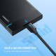 Дата кабель USB-C 3.1 to Micro USB 3.0 1.0m 3A US312 black Ugreen (20103)