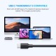Дата кабель USB-C 3.1 to Micro USB 3.0 1.0m 3A US312 black Ugreen (20103)
