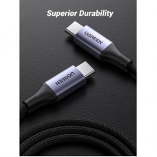 Дата кабель USB-C to USB-C 2.0m 240W space gray UGREEN (90440) - Фото