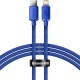 Дата кабель USB-C to Lightning 1.2m 20W blue Baseus (CAJY000203)