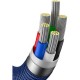 Дата кабель USB-C to Lightning 1.2m 20W blue Baseus (CAJY000203) Дата кабель USB-C to Lightning 1.2m 20W blue Baseus (CAJY000203)