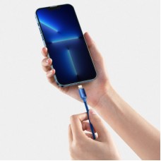 Дата кабель USB-C to Lightning 1.2m 20W blue Baseus (CAJY000203) - Фото