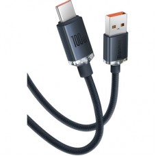 Дата кабель USB 2.0 AM to USB-C 1.2m 100W black Baseus (CAJY000401) - Фото
