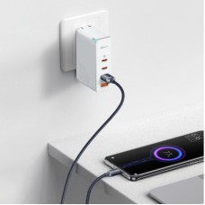 Дата кабель USB 2.0 AM to USB-C 1.2m 100W black Baseus (CAJY000401) - Фото