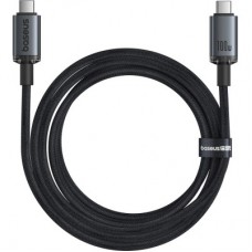 Дата кабель USB-C to USB-C 1.5m 100 W USB3.2 20Gb black Baseus (P10318204111-00) - Фото