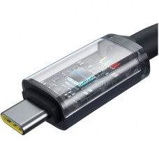 Дата кабель USB-C to USB-C 1.5m 100 W USB3.2 20Gb black Baseus (P10318204111-00) - Фото