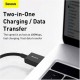 Дата кабель USB 2.0 AM to Lightning 2.0m 2.4A black Baseus (CALYS-C01) Дата кабель USB 2.0 AM to Lightning 2.0m 2.4A black Baseus (CALYS-C01)