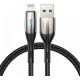 Дата кабель USB 2.0 AM to Lightning 2.0m 1.5A black Baseus (CALSP-C01)