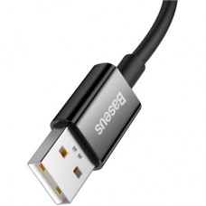 Дата кабель USB 2.0 AM to USB-C 2.0m 65W black Baseus (CAYS001001) - Фото