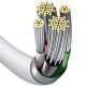 Дата кабель USB 2.0 AM to Lightning 1.0m 2.4A white Baseus (CALYS-A02) Дата кабель USB 2.0 AM to Lightning 1.0m 2.4A white Baseus (CALYS-A02)