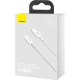 Дата кабель USB-C to Lightning 2.0m 20W white Baseus (CATLYS-C02)