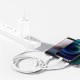 Дата кабель USB 2.0 AM to Lightning + Micro 5P + USB-C 1.5m 3.5A white Baseus (CAMLTYS-02)