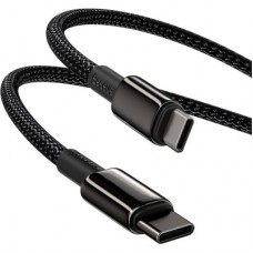 Дата кабель USB-C to USB-C 2.0m 100W black Baseus (CATWJ-A01) - Фото