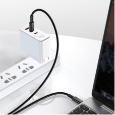 Дата кабель USB-C to USB-C 2.0m 100W black Baseus (CATWJ-A01) - Фото
