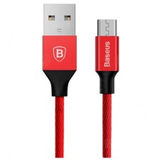 Дата кабель USB 2.0 AM to Micro 5P 1.5m red Baseus (CAMYW-B09)