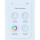 Дата кабель USB 2.0 AM to USB-C 1.0m 3A LED blue Essager (EXCT-XCD03)