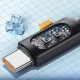 Дата кабель USB 2.0 AM to USB-C 2.0m 7A LED black Essager (EXCT-XYA01-P)