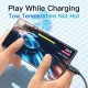 Дата кабель USB-C to USB-C 1.0m 100W LED black Essager (EXCT1-XY01-P)
