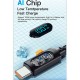 Дата кабель USB-C to USB-C 2.0m 100W LED black Essager (EXCT1-XYA01-P)