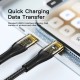 Дата кабель USB-C to USB-C 1.0m 100 W black Essager (EXCT1-XJ01-P)
