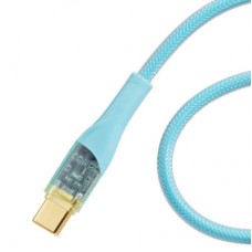 Дата кабель USB-C to USB-C 1.0m 100W blue Essager (EXCTT1-XJ03-P) - Фото