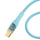 Дата кабель USB-C to USB-C 1.0m 100W blue Essager (EXCTT1-XJ03-P)