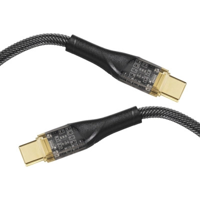 Дата кабель USB-C to USB-C 2.0m 100 W black Essager (EXCT1-XJA01-P)