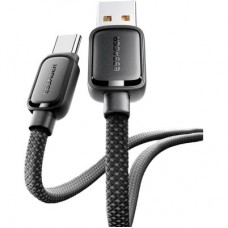 Дата кабель USB 2.0 AM to USB-C 1.0m 7A black Essager (EXCT-TD01-P) - Фото