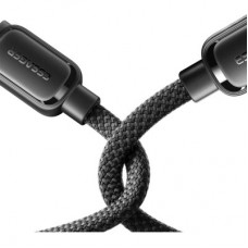 Дата кабель USB 2.0 AM to USB-C 1.0m 7A black Essager (EXCT-TD01-P) - Фото