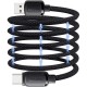 Дата кабель USB 2.0 AM to USB-C 1.0m 7A black Essager (EXCT-TD01-P)