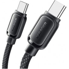 Дата кабель USB-C to USB-C 1.0m 100 W black Essager (EXCT1-TD01-P) - Фото