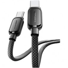 Дата кабель USB-C to USB-C 1.0m 100 W black Essager (EXCT1-TD01-P) - Фото