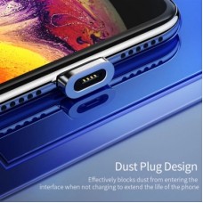 Дата кабель USB 2.0 AM to Lightning Magnetic black Essager (EXCCXL-ML01) - Фото