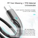 Дата кабель USB 2.0 AM to USB-C 3.0m black Essager (EXCT-LSC01)