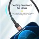 Дата кабель USB 2.0 AM to Lightning 2.0m 2.4A blue Essager (EXCL-XCA03)