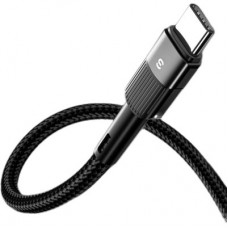 Дата кабель USB 2.0 AM to USB-C 2.0m 7A black Essager (EXCT-XCA01) - Фото