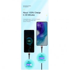 Дата кабель USB 2.0 AM to USB-C 3.0m 7A black Essager (EXCT-XCC01) - Фото