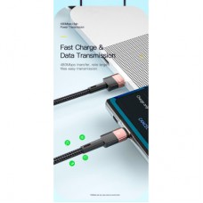 Дата кабель USB 2.0 AM to USB-C 3.0m 7A black Essager (EXCT-XCC01) - Фото