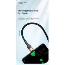 Дата кабель USB 2.0 AM to USB-C 3.0m 7A black Essager (EXCT-XCC01) - Фото