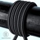Дата кабель USB-C to USB-C 0.5m 100W black Essager (EXCTT1-CGB01)